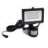Solar Powered LED Flood light with motion detection  time and light adjustment  weatherproof and built in rechargeable Ni MH battery with an 8 hour capacity 
