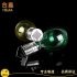 Solar Powered LED Hanging Lamp with Light Sensor Decorative Bulb Lawn Lamp for Outdoor Camping  Color Light Source 