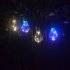 Solar Powered LED Hanging Lamp with Light Sensor Decorative Bulb Lawn Lamp for Outdoor Garden Camping