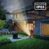 Solar Powered Lawn Light Outdoor Landscape Patio Garden Spotlight Lamp  3W warm light  3000K 