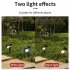 Solar Powered Spotlight 4LED Lamp Waterproof Solar Spotlight In Ground Landscape Wall Light Outdoor Lighting white light