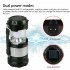 Solar   Rechargeable Battery Led  Flashlight 360 degree Lighting Super bright Lightweight Portable Light For Outdoor Camping Tent Black