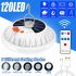Solar Rechargeable Camping Light 120 Leds Remote Control Tent Flashlight Lantern Lamp for Outdoor Hiking