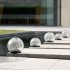 Solar Rechargeable LED Ball Light Color Changing Solar Globe Lamp For Bar Yard Patio Pool Pathway Nightlight Relax Decoration Small hockey puck 10cm