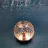 Solar Rechargeable LED Ball Light Color Changing Solar Globe Lamp For Bar Yard Patio Pool Pathway Nightlight Relax Decoration Small hockey puck 10cm