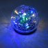 Solar Rechargeable LED Ball Light Color Changing Solar Globe Lamp For Bar Yard Patio Pool Pathway Nightlight Relax Decoration Small hockey puck 10cm