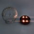 Solar Rechargeable LED Ball Light Color Changing Solar Globe Lamp For Bar Yard Patio Pool Pathway Nightlight Relax Decoration Small hockey puck 10cm