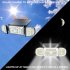 Solar Security Light 164led 3 head Flood Lights Waterproof Outdoor Garage Infrared Motion Sensor Wall Lamp
