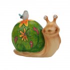 Solar Snail Light Resin Crafts Solar Powered Landscape Lamp For Yard Patio Garden Pathway Porch Decor