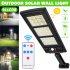 Solar Street Light Motion Sensor  Super Bright 3 Modes Lighting  Dusk To Dawn Solar Security Flood Lights  IP65 Waterproof For Garden Yard Path Parking Lot SL 1