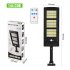 Solar Street Light Motion Sensor  Super Bright 3 Modes Lighting  Dusk To Dawn Solar Security Flood Lights  IP65 Waterproof For Garden Yard Path Parking Lot SL 1