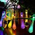 Solar String Lights  21FT 30 LED Water Drop Fairy Lights  Christmas Solar Rope Light for Indoor Outdoor Garden Holiday Party Decorations 