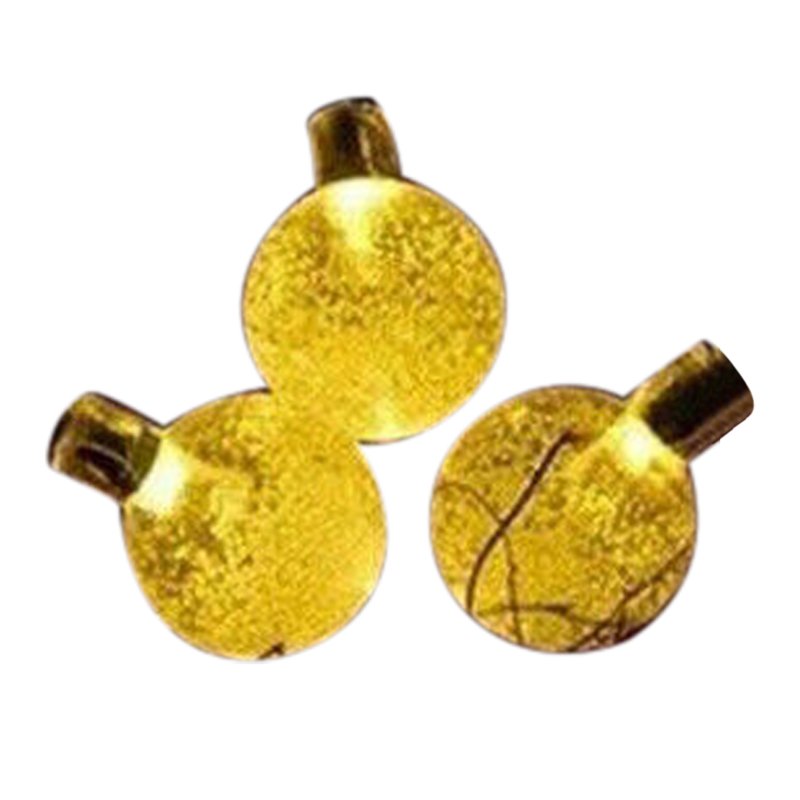 Solar String Lights 60 LED 36FT 8 Modes Waterproof Colorful Solar Globe String Lights