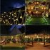 Solar String Lights 60 LED 36FT 8 Modes Waterproof Colorful Solar Globe String Lights For Outdoor Garden Yard Wedding Party Decoration warm light