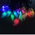 Solar String Lights Outdoor Halloween Decorations 30 LED Decorative Lighting  Warm