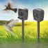 Solar Ultrasonic Bird Repellent 5000ma Rechargeable Lithium Battery Animal Driver Outdoor Garden Supplies