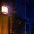 Solar Wall Lantern Waterproof Exterior Lighting With Motion Sensor Waterproof Exterior Lighting Wireless Dusk To Dawn Porch Lights For Entryway Garden Dk888  12