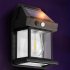 Solar Wall Lantern Waterproof Exterior Lighting With Motion Sensor Waterproof Exterior Lighting Wireless Dusk To Dawn Porch Lights For Entryway Garden Dk888  12