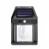 Solar Wall Lantern Waterproof Exterior Lighting With Motion Sensor Waterproof Exterior Lighting Wireless Dusk To Dawn Porch Lights For Entryway Garden Dk888  12