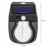 Solar Wall Lantern With Motion Sensor Waterproof Exterior Lighting Wireless Dusk To Dawn Porch Lights Waterproof Exterior Lighting For Entryway Front Door Garde
