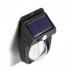 Solar Wall Lantern With Motion Sensor Waterproof Exterior Lighting Wireless Dusk To Dawn Porch Lights Waterproof Exterior Lighting For Entryway Front Door Garde
