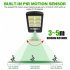 Solar Wall Light 3 Modes Waterproof Super Bright Remote Control Built In Pir Motion Sensor 150led Lamp COB remote control