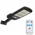 Solar Wall Light Built In Pir Motion Sensor 3 Modes 120led Super Bright Lamp With Remote Control