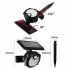 Solar Wall Light Motion Sensor Outdoor Waterproof 3 Modes Solar Powered Landscape Lighting For Garden Yard Pathway Patio 26LED