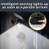Solar Wall Light Motion Sensor Outdoor Waterproof 3 Modes Solar Powered Landscape Lighting For Garden Yard Pathway Patio 26LED