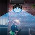 Solar Wall Light Motion Sensor Outdoor Waterproof 3 Modes Solar Powered Landscape Lighting For Garden Yard Pathway Patio 26LED