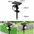 Solar Wall Light Motion Sensor Outdoor Waterproof 3 Modes Solar Powered Landscape Lighting For Garden Yard Pathway Patio 26LED