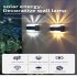 Solar Wall Light Outdoor Waterproof Up Down Luminous Lighting Garden Decorative Solar Lamps Stairs Fence Night Light white light