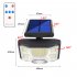 Solar Wall Light With Remote Control 192LED 192COB Motion Sensor Outdoor Waterproof Split Solar Flood Lights For Garden Patio Yard Garage 96LED integrated