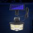 Solar Wall Light With Remote Control 192LED 192COB Motion Sensor Outdoor Waterproof Split Solar Flood Lights For Garden Patio Yard Garage 96COB integrated