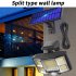 Solar Wall Light With Remote Control 192LED 192COB Motion Sensor Outdoor Waterproof Split Solar Flood Lights For Garden Patio Yard Garage 96COB integrated