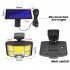 Solar Wall Light With Remote Control 192LED 192COB Motion Sensor Outdoor Waterproof Split Solar Flood Lights For Garden Patio Yard Garage 96COB integrated