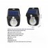 Solar Wall Lights Outdoor Waterproof Led Tungsten Filament Bulb Human Induction 3 Modes Fence Lights For Patio Yard Garden Regular black