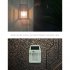 Solar Wall Lights Outdoor Waterproof Led Tungsten Filament Bulb Human Induction 3 Modes Fence Lights For Patio Yard Garden Regular black
