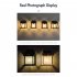 Solar Wall Lights Outdoor Waterproof Led Tungsten Filament Bulb Human Induction 3 Modes Fence Lights For Patio Yard Garden Regular black