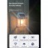 Solar Wall Lights Outdoor Waterproof Led Tungsten Filament Bulb Human Induction 3 Modes Fence Lights For Patio Yard Garden Regular black