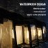 Solar Wall Lights Outdoor Waterproof Led Tungsten Filament Bulb Human Induction 3 Modes Fence Lights For Patio Yard Garden Regular black