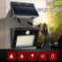 Solar Wall Lights Outdoor Solar Lights With 1000 Lumens Large Capacity Rechargeable Batteries IP65 Waterproof Security Light For Porch Garden Yard Split model 3