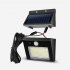 Solar Wall Lights Outdoor Solar Lights With 1000 Lumens Large Capacity Rechargeable Batteries IP65 Waterproof Security Light For Porch Garden Yard Split model 3