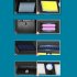Solar Wall Lights Outdoor Solar Lights With 1000 Lumens Large Capacity Rechargeable Batteries IP65 Waterproof Security Light For Porch Garden Yard Split model 3