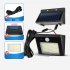 Solar Wall Lights Outdoor Solar Lights With 1000 Lumens Large Capacity Rechargeable Batteries IP65 Waterproof Security Light For Porch Garden Yard Split model 3