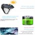 Solar Warning Light Human Body Sensor For Orchards Ranches Fish Ponds Factories Courtyards Villas Warehouses black