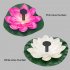 Solar Water Fountain With Lotus Leaf Solar With 6 Different Nozzles Solar Powered Bird Bath Floating Fountain Panel Solar Water Fountain For Fish Tank Pink
