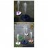Solar Water Fountain With Lotus Leaf Solar With 6 Different Nozzles Solar Powered Bird Bath Floating Fountain Panel Solar Water Fountain For Fish Tank Pink