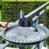 Solar Water Wiggler Water Agitator For Bird Baths Water Wiggler Bubbler Solar Powered Water Agitator Durable Bird Bath Water Mixer For Garden Pond Decoration bl