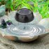 Solar Water Wiggler Water Agitator For Bird Baths Water Wiggler Bubbler Solar Powered Water Agitator Durable Bird Bath Water Mixer For Garden Pond Decoration bl